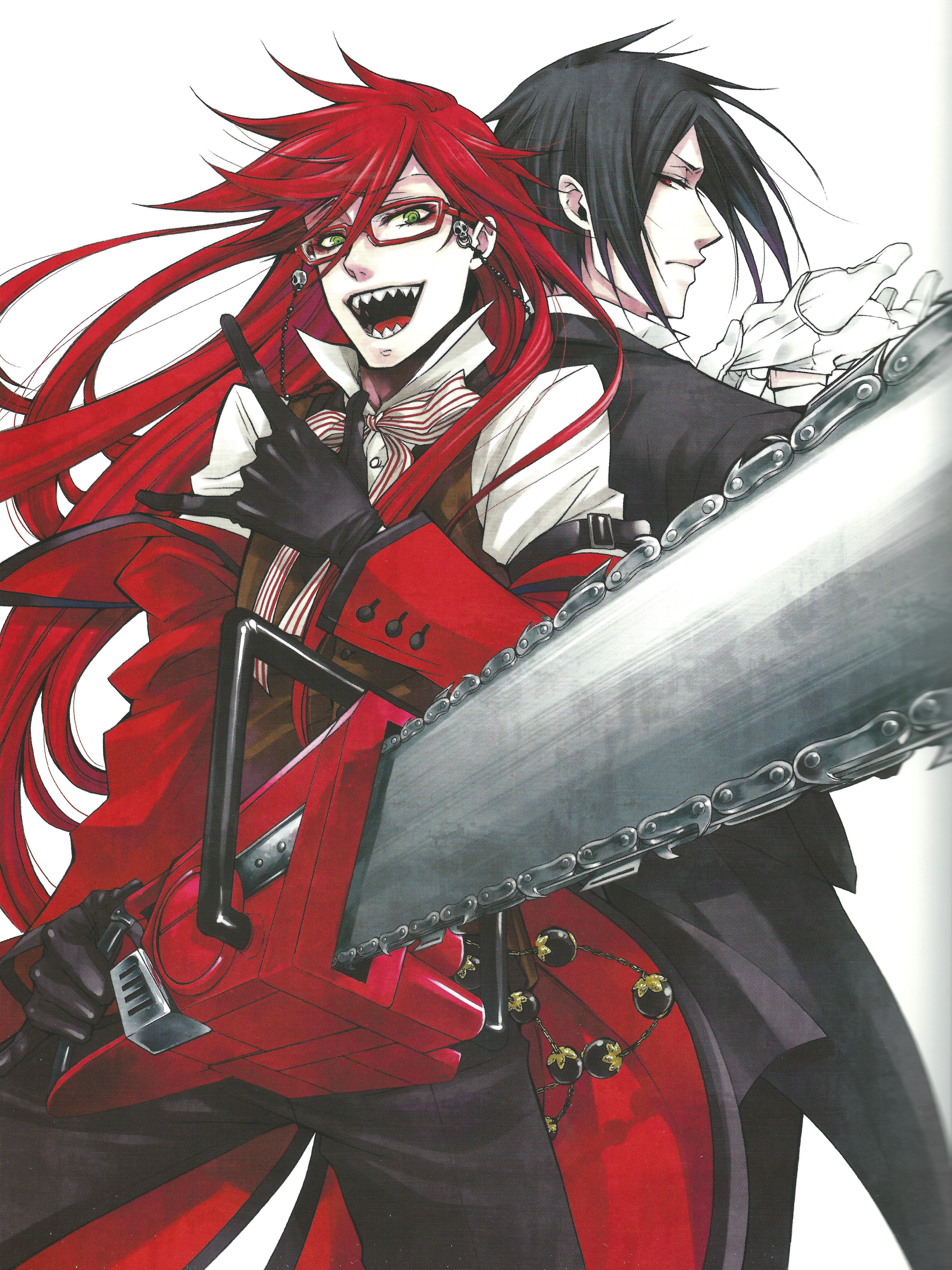 Black Butler Grell Wallpapers Top Free Black Butler Grell Backgrounds WallpaperAccess