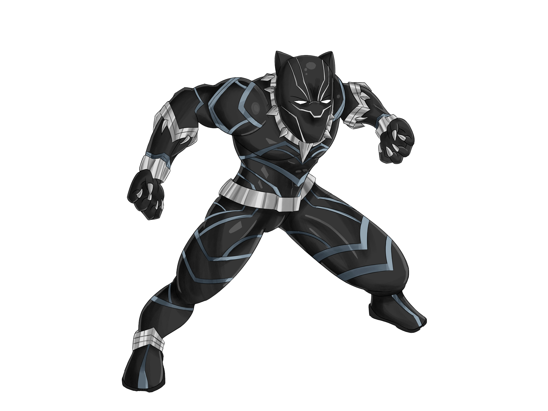 Black Panther Cartoon Wallpapers Top Free Black Panther Cartoon