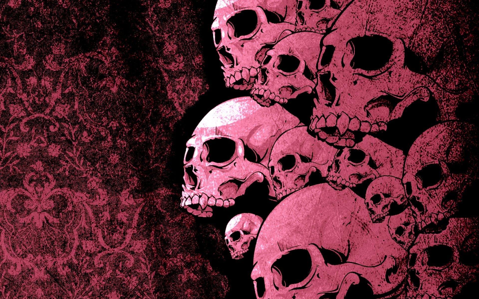 Pink Girl Skull Wallpapers Top Free Pink Girl Skull Backgrounds