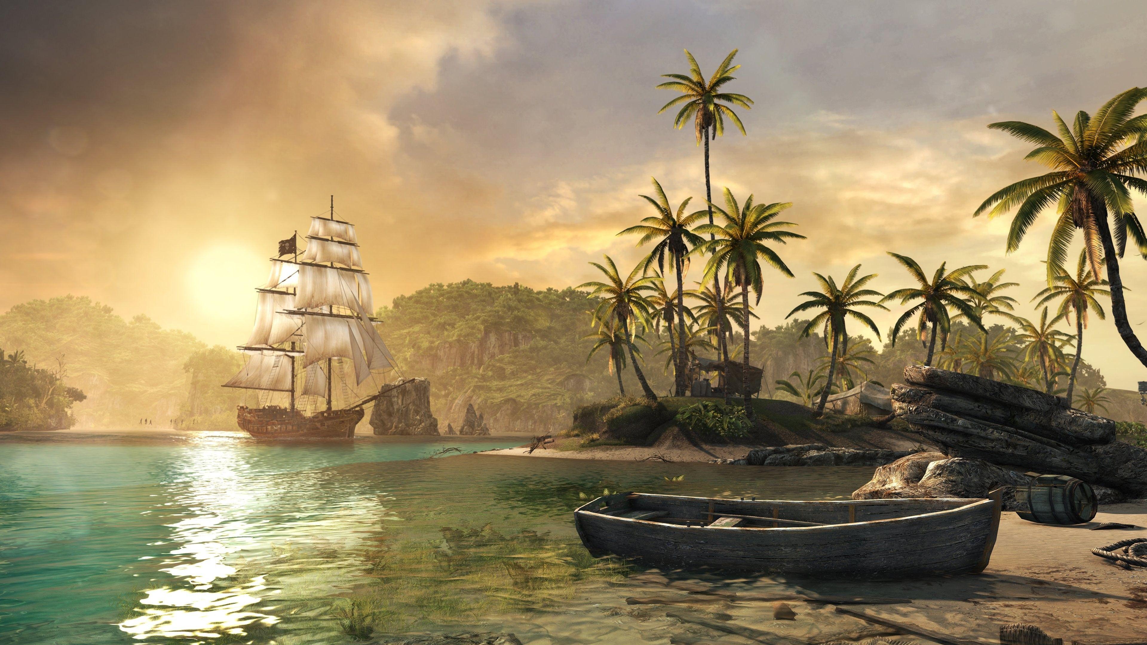 Pirate Island Wallpapers Top Free Pirate Island Backgrounds WallpaperAccess