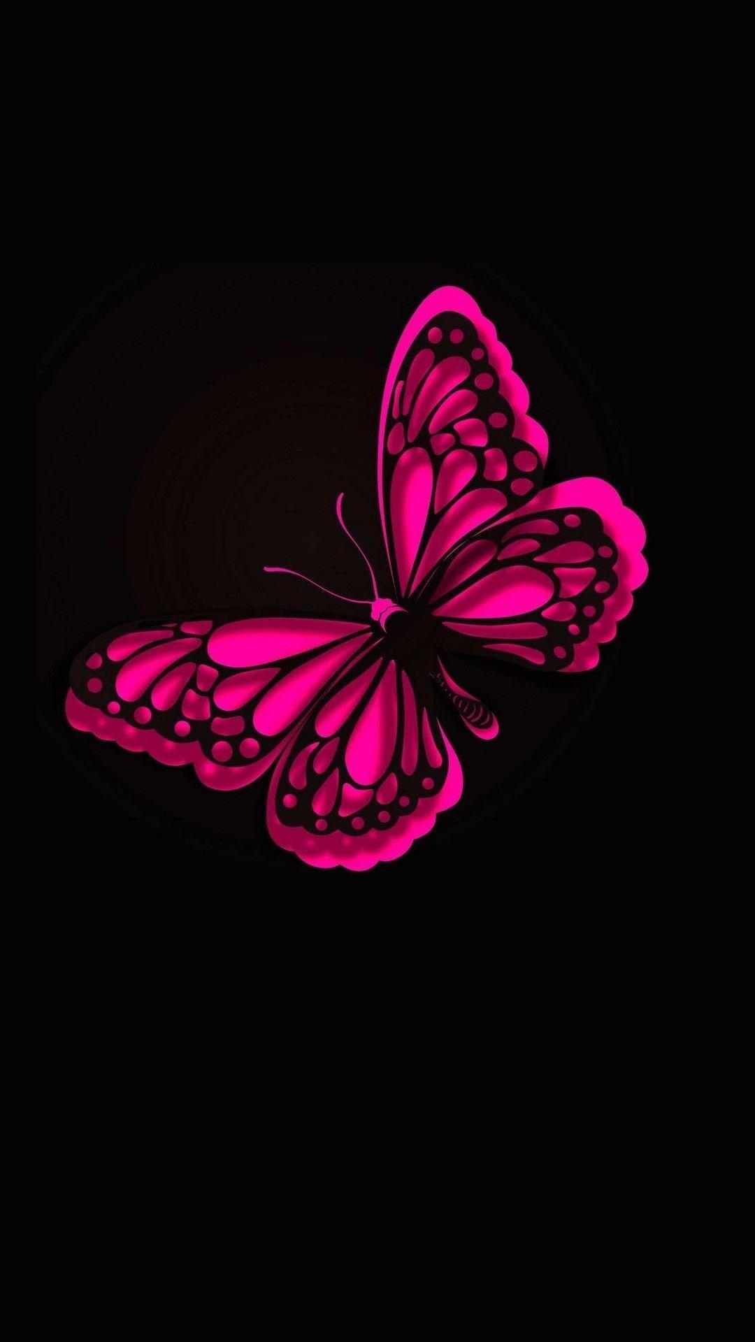 Cute Pink Butterfly Wallpapers Top Free Cute Pink Butterfly