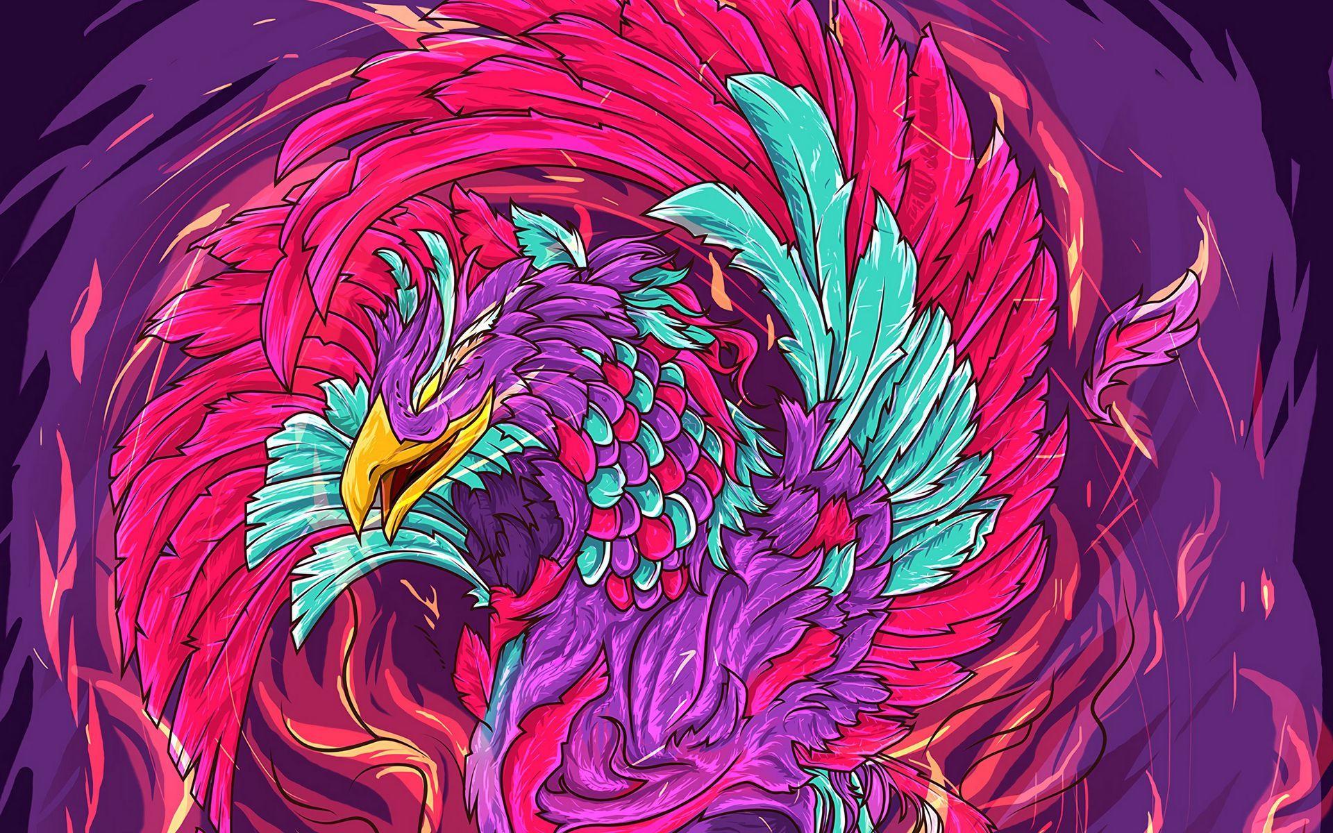 Pink Phoenix Wallpapers Top Free Pink Phoenix Backgrounds