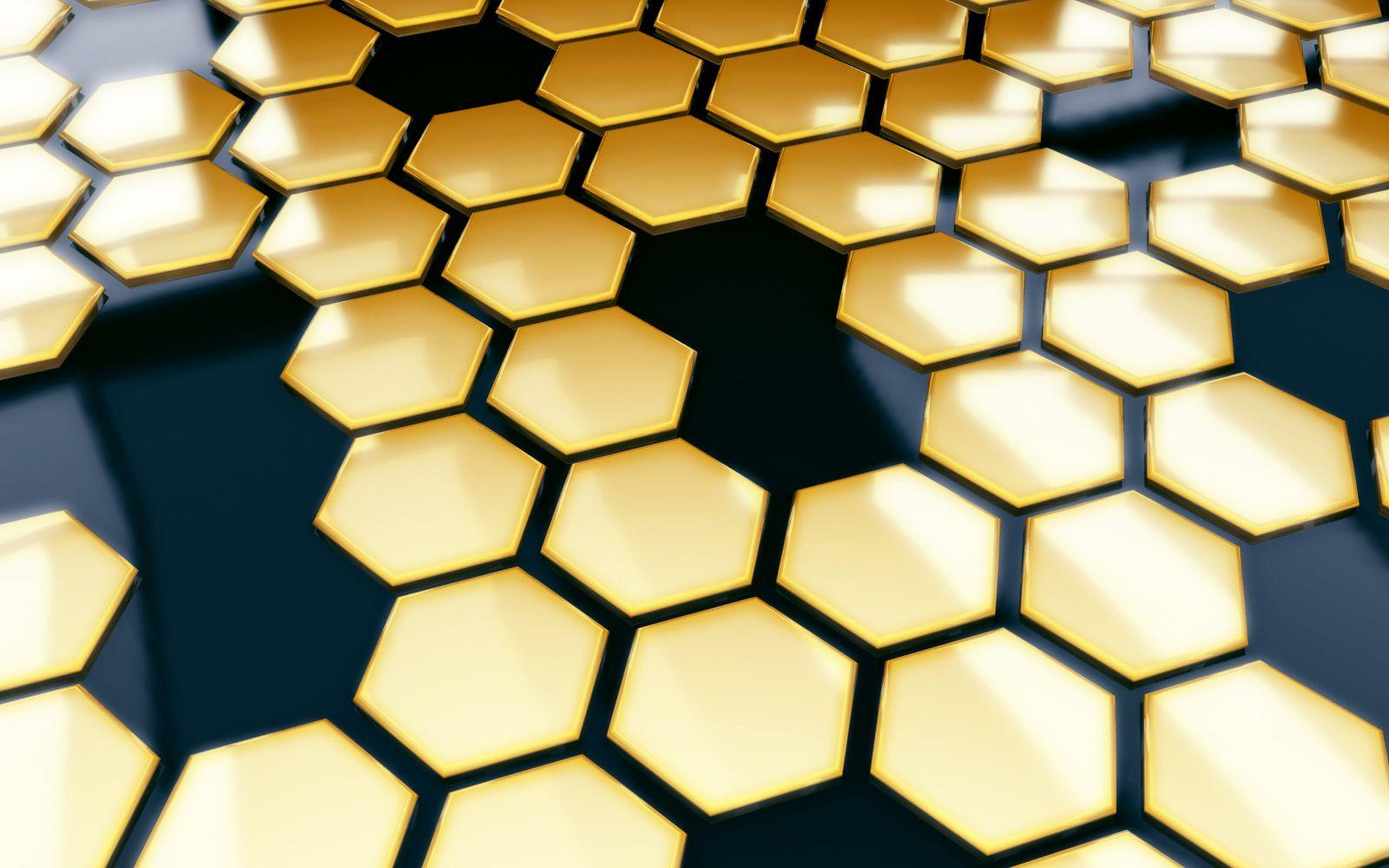 Golden Hexagon Wallpapers Top Free Golden Hexagon Backgrounds