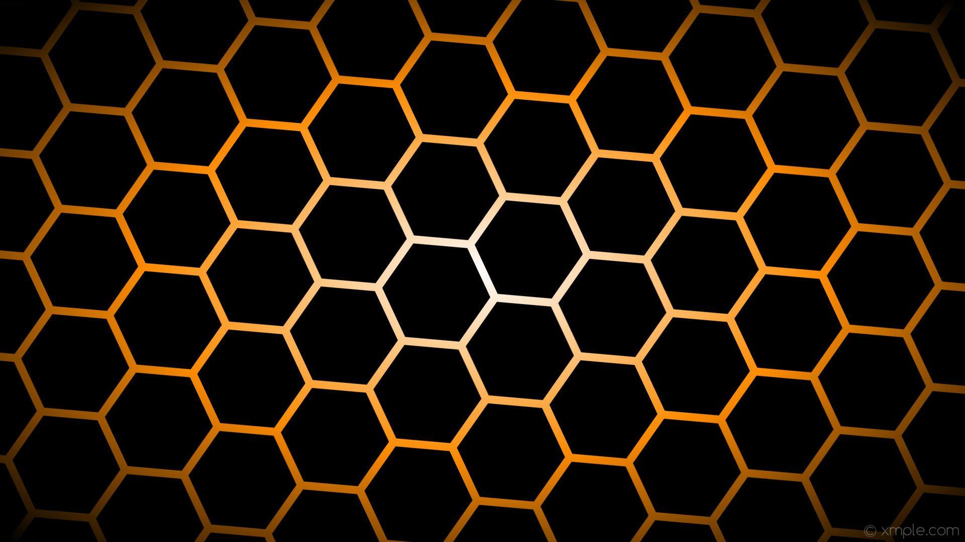 Orange Hexagon Wallpapers Top Free Orange Hexagon Backgrounds