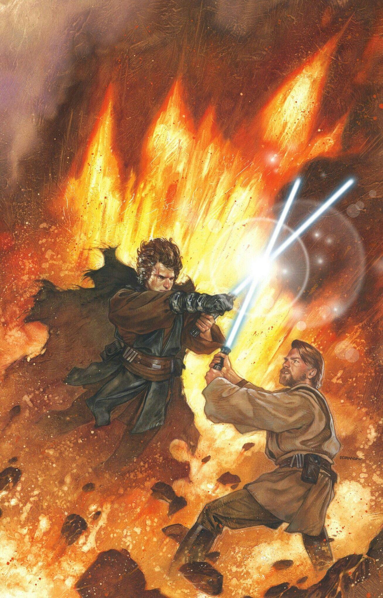 Anakin vs Obi Wan Wallpapers Top Free Anakin vs Obi Wan Backgrounds
