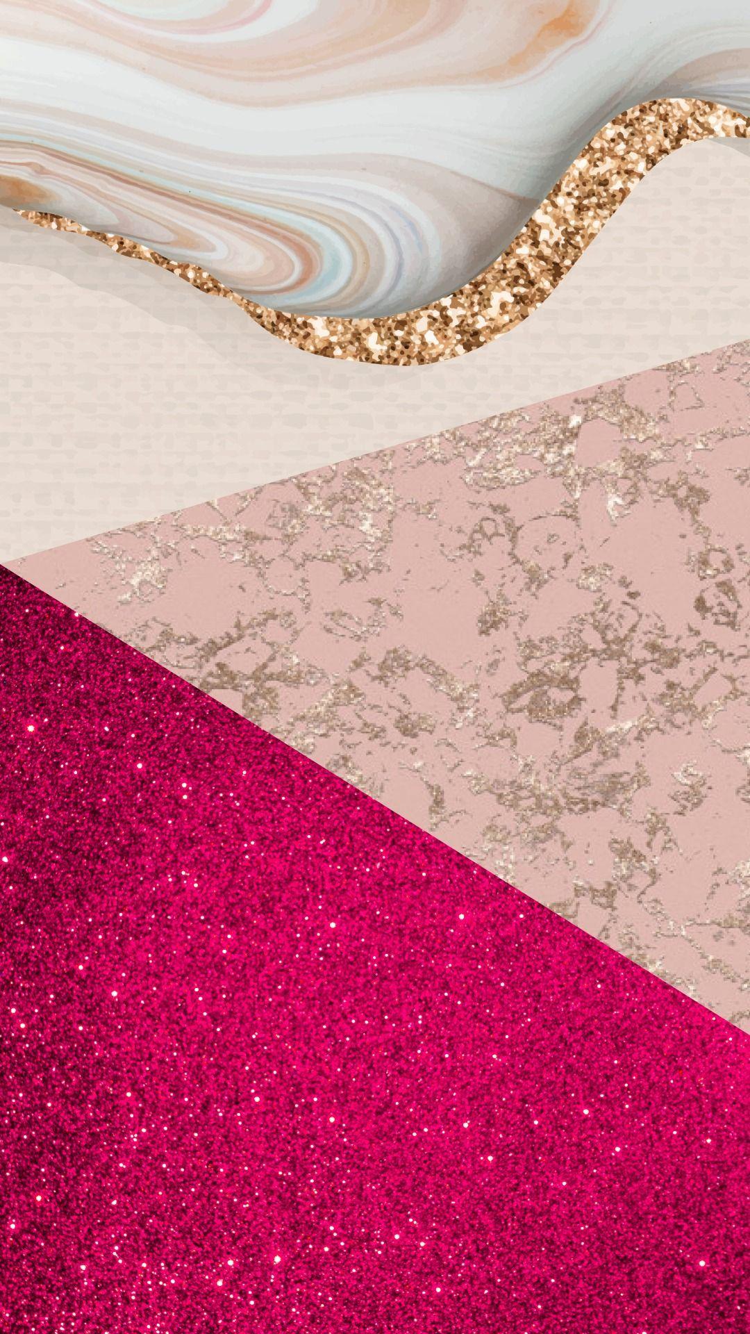 Pink Marble Glitter Wallpapers Top Free Pink Marble Glitter