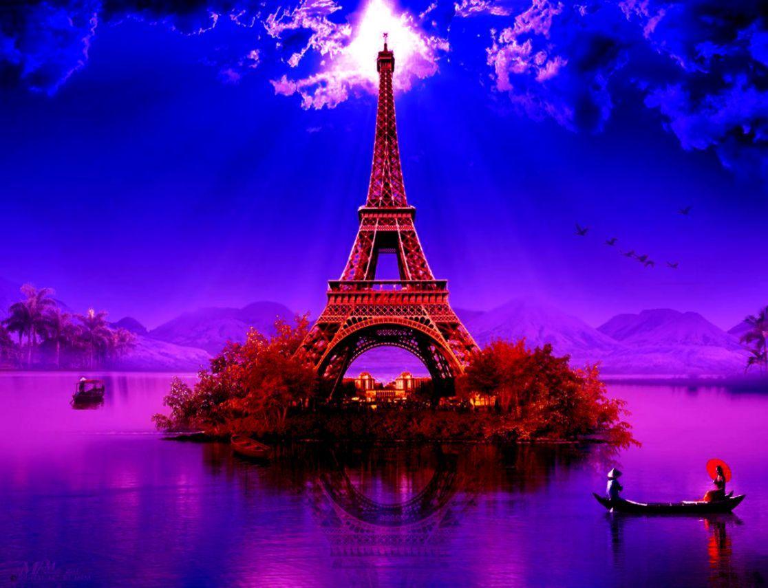 Pink Eiffel Tower Wallpapers Top Free Pink Eiffel Tower Backgrounds