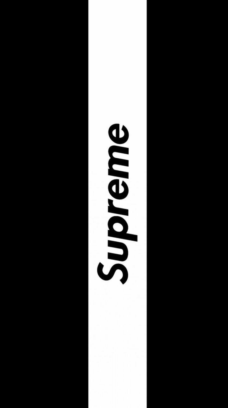 Supreme Black and White Wallpapers Top Free Supreme Black and White