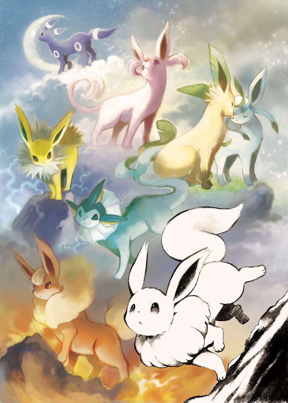 Eeveelution Phone Wallpapers Top Free Eeveelution Phone Backgrounds