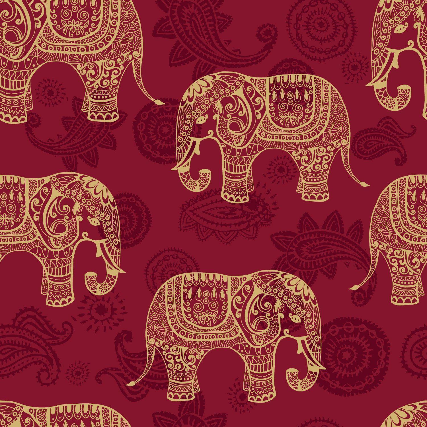Elephant Pattern Wallpapers Top Free Elephant Pattern Backgrounds WallpaperAccess