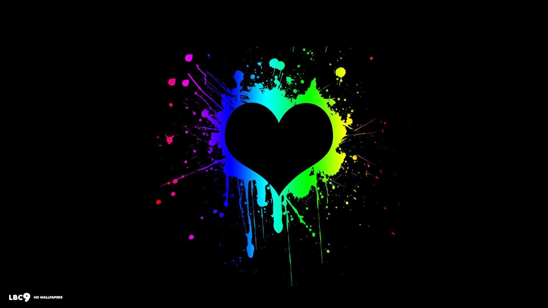 Colorful Abstract Hearts Wallpapers Top Free Colorful Abstract Hearts
