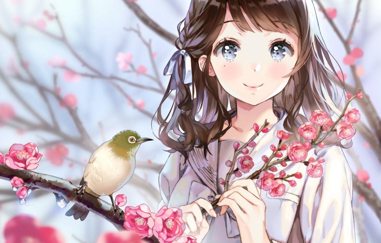 Spring Anime Girl Wallpapers Top Free Spring Anime Girl Backgrounds