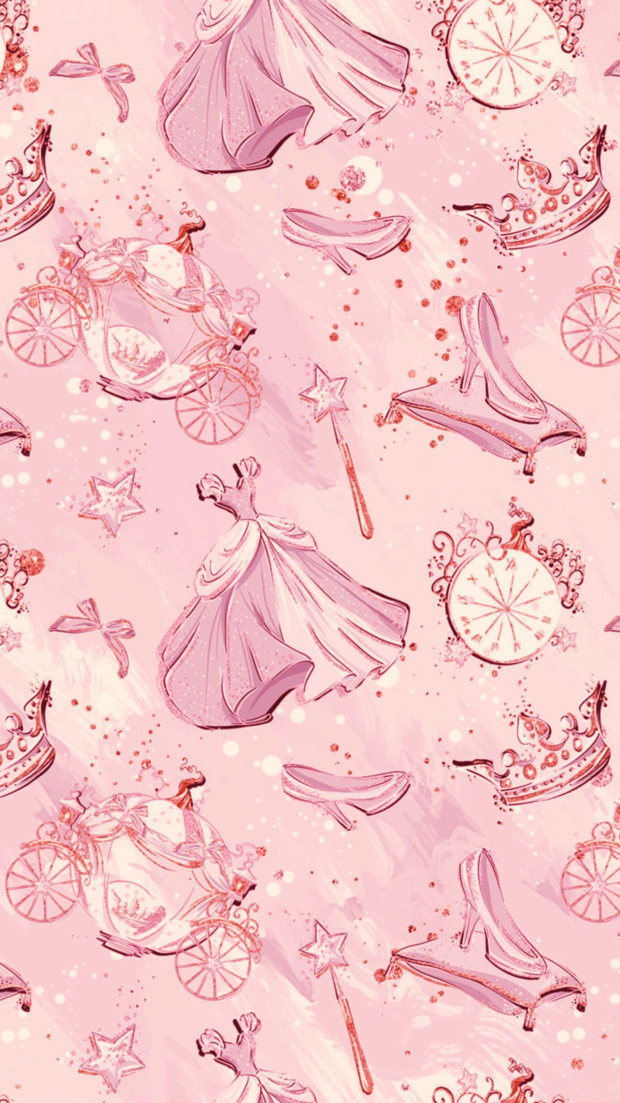 Disney Pink Wallpapers Top Free Disney Pink Backgrounds WallpaperAccess