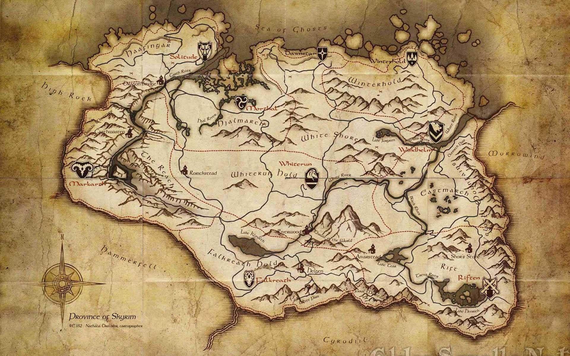 Five lord of the rings themed maps for all your adventures [Helms.