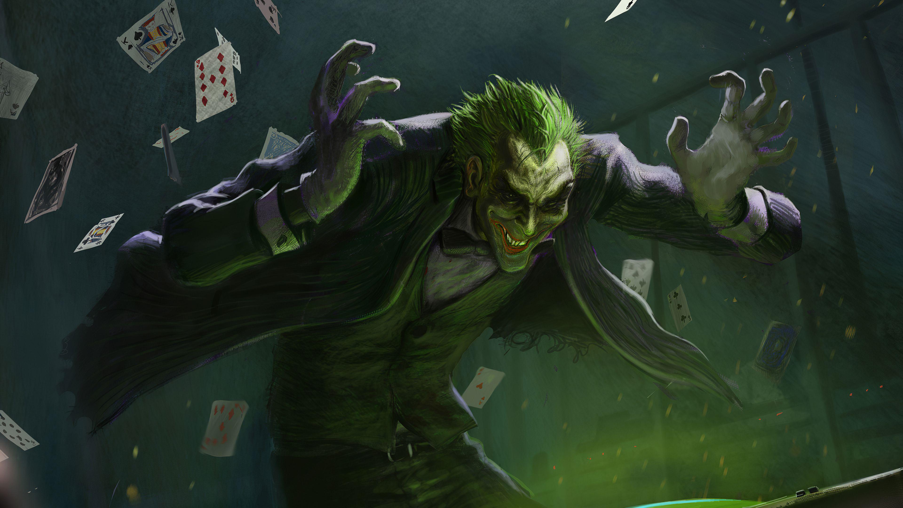 Green Joker Wallpapers Top Free Green Joker Backgrounds WallpaperAccess