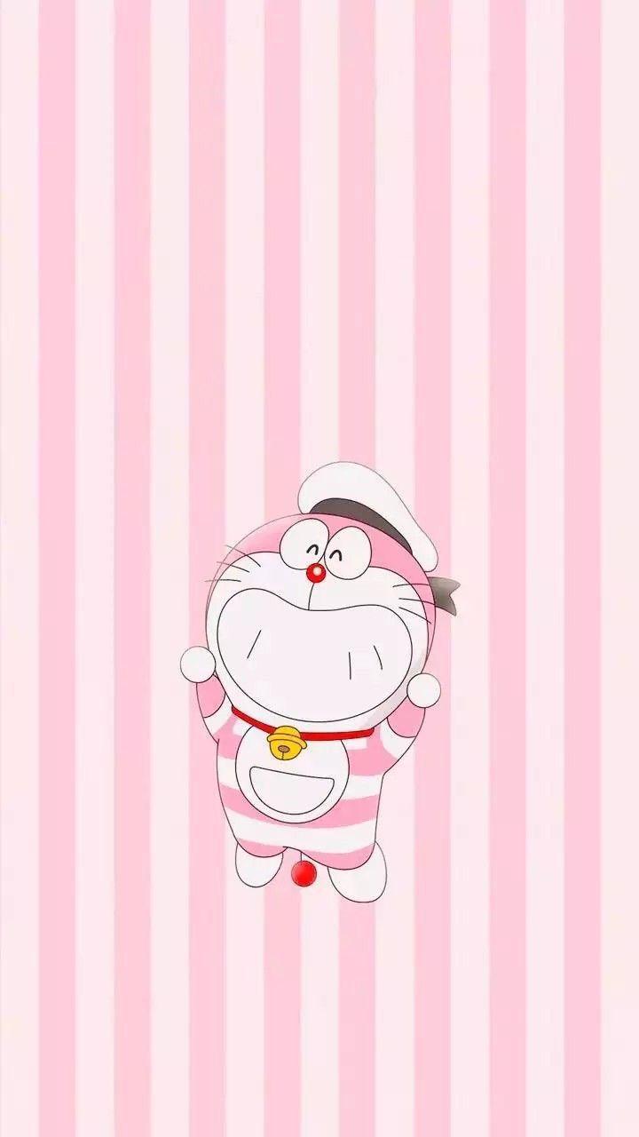 Doraemon Pink Wallpaper
