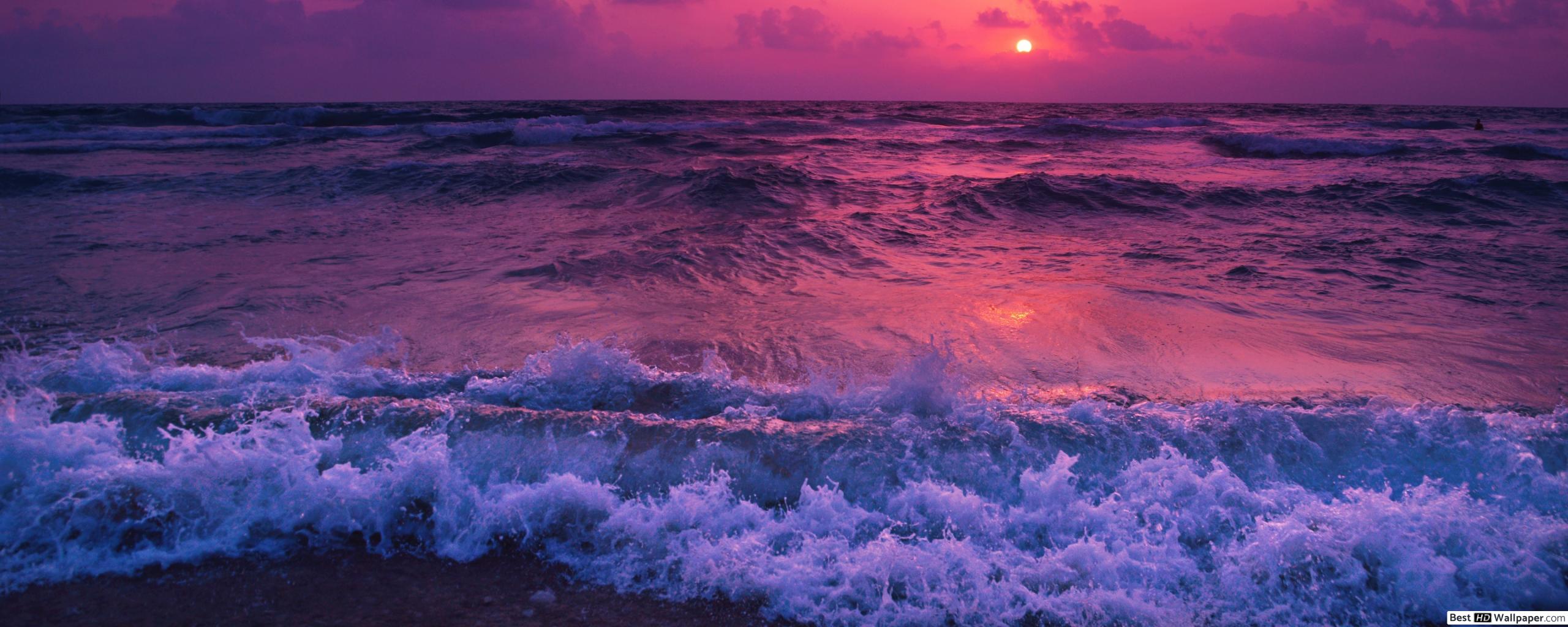 Dual Screen Wallpaper 3840X1080 Beach