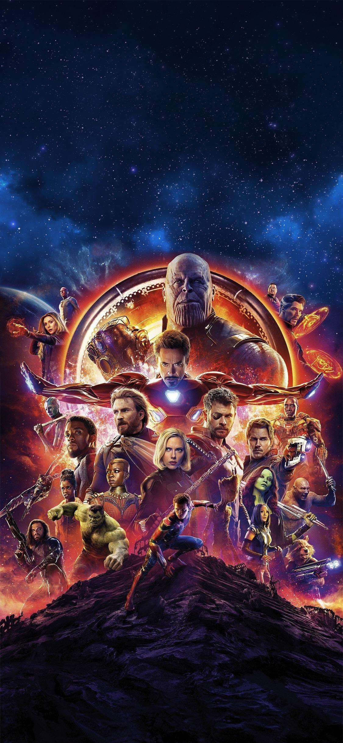 Avengers iPhone X Wallpapers Top Free Avengers iPhone X Backgrounds