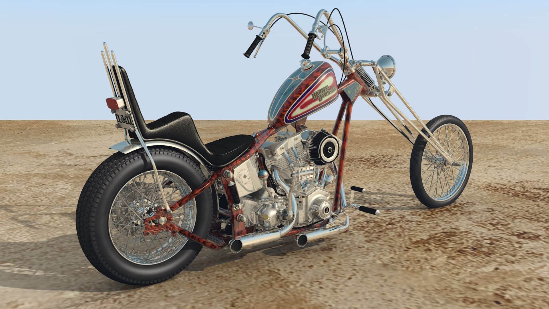 Old School Chopper Wallpapers Top Free Old School Chopper Backgrounds