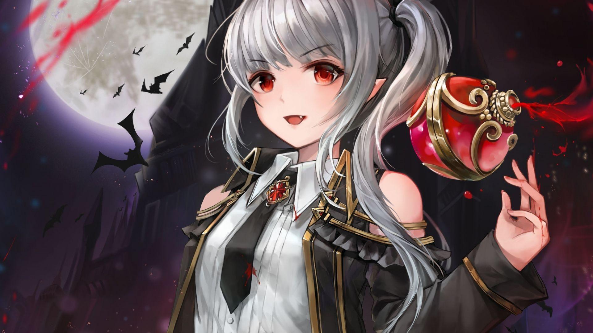 Vampire Anime Girls 1920X1080 Wallpapers Top Free Vampire Anime Girls