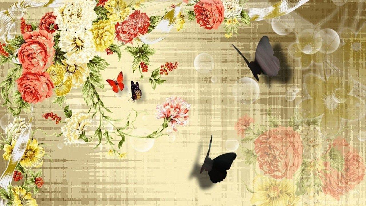 Vintage Butterfly Wallpapers Top Free Vintage Butterfly Backgrounds