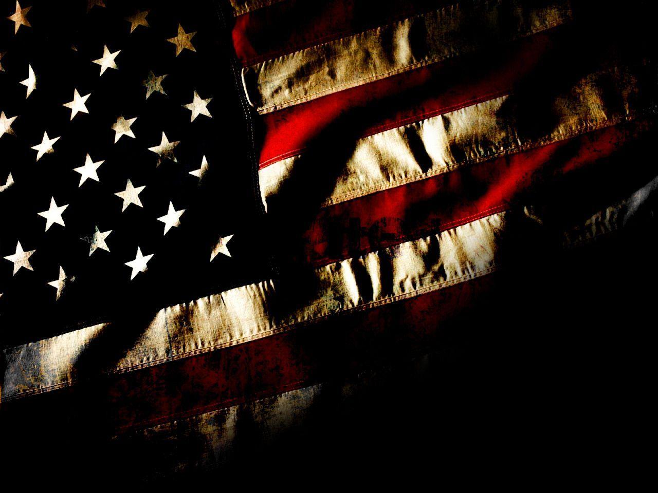 Dark American Flag Wallpapers Top Free Dark American Flag Backgrounds