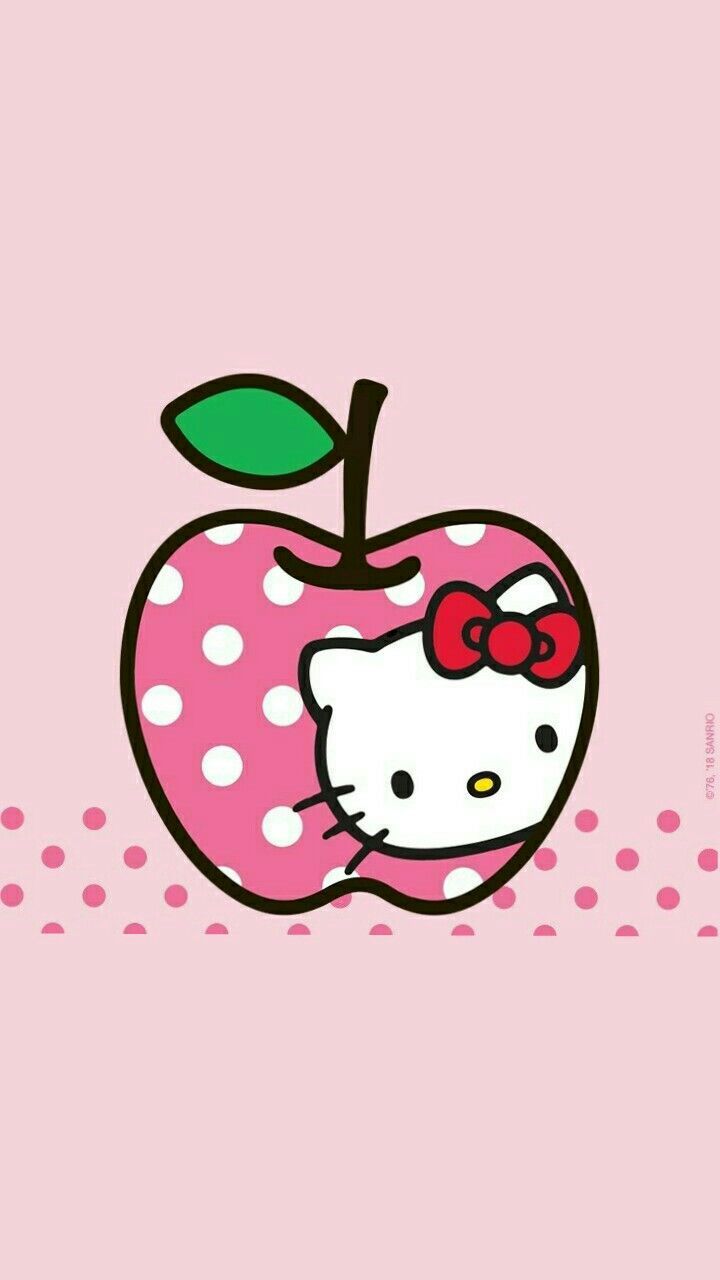 Hello Kitty Face Wallpaper