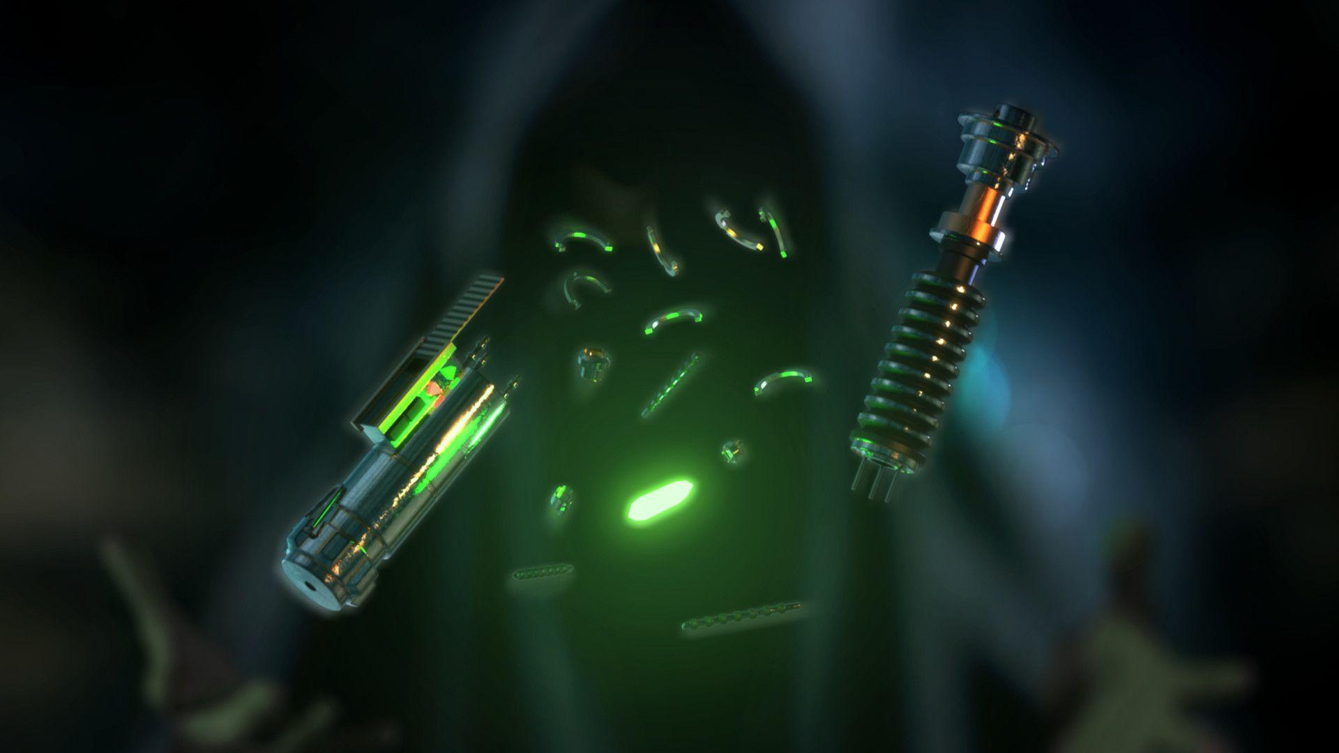 Green Lightsaber Wallpapers Top Free Green Lightsaber Backgrounds