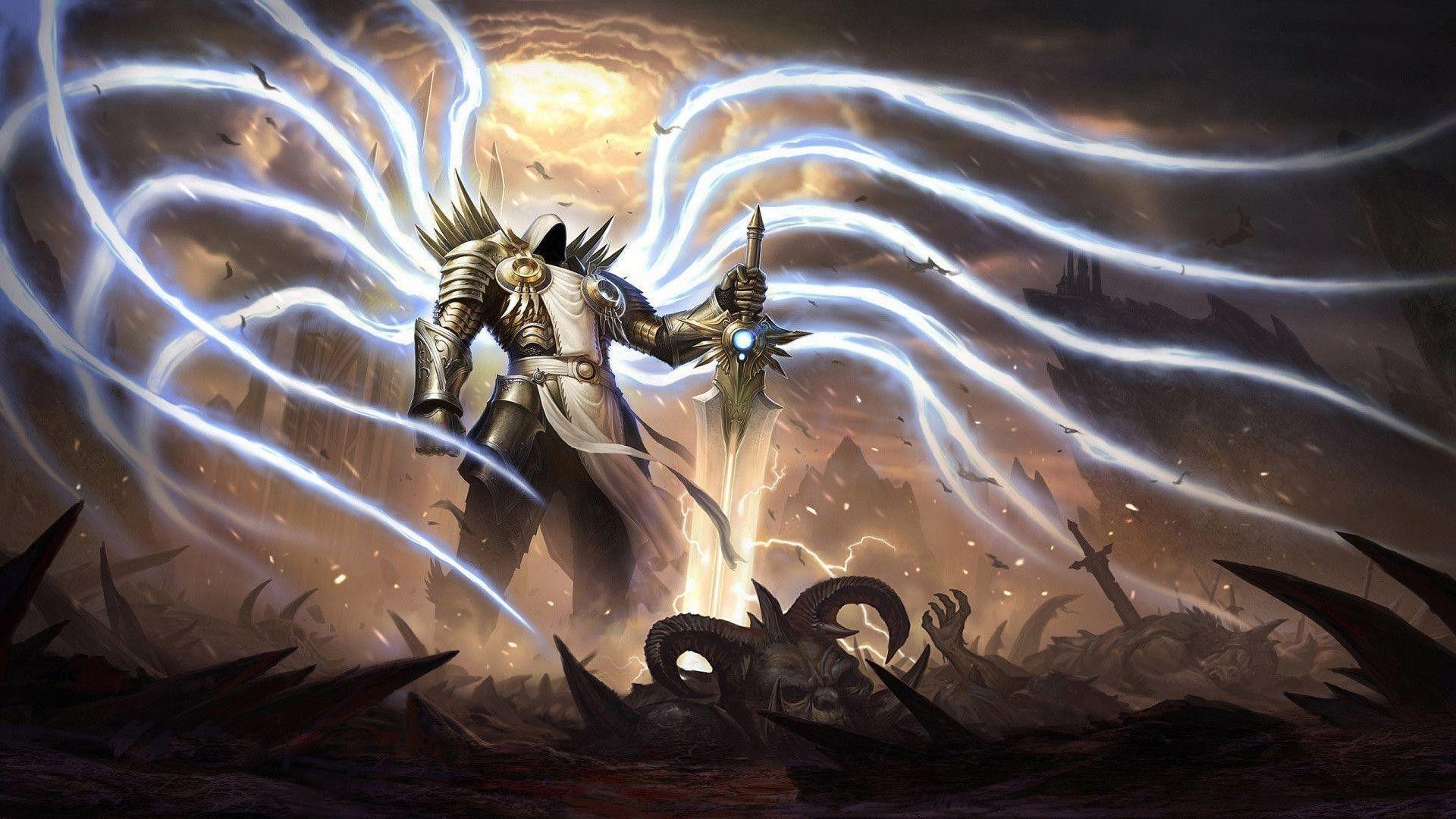 Tyrael Wallpapers Top Free Tyrael Backgrounds WallpaperAccess