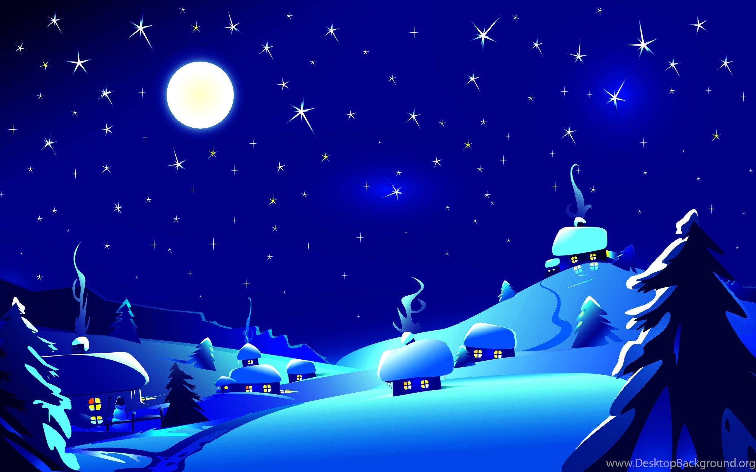 Christmas Night Wallpapers Top Free Christmas Night Backgrounds