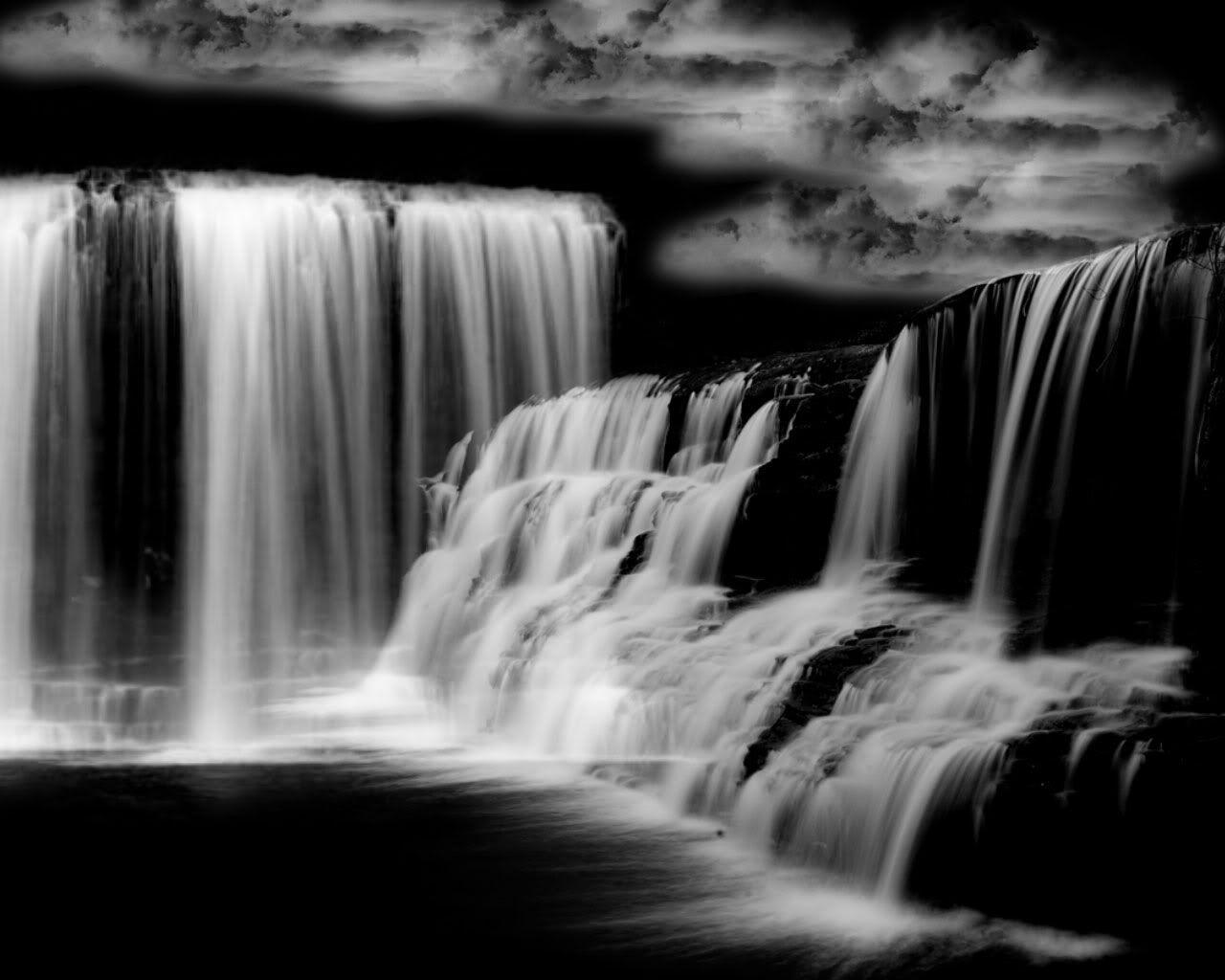 Dark Waterfall Wallpapers Top Free Dark Waterfall Backgrounds