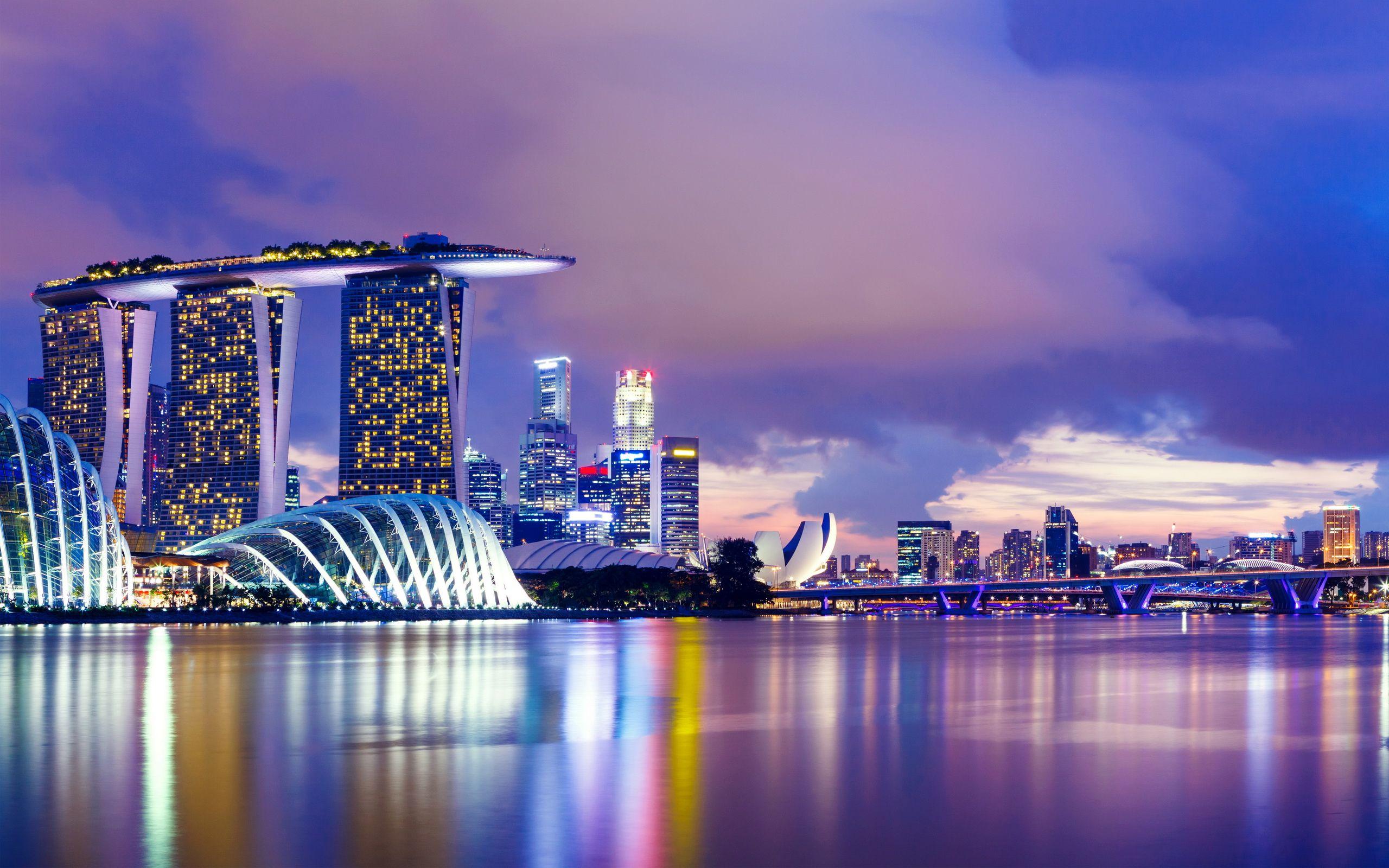 Singapore Skyline Wallpapers Top Free Singapore Skyline Backgrounds