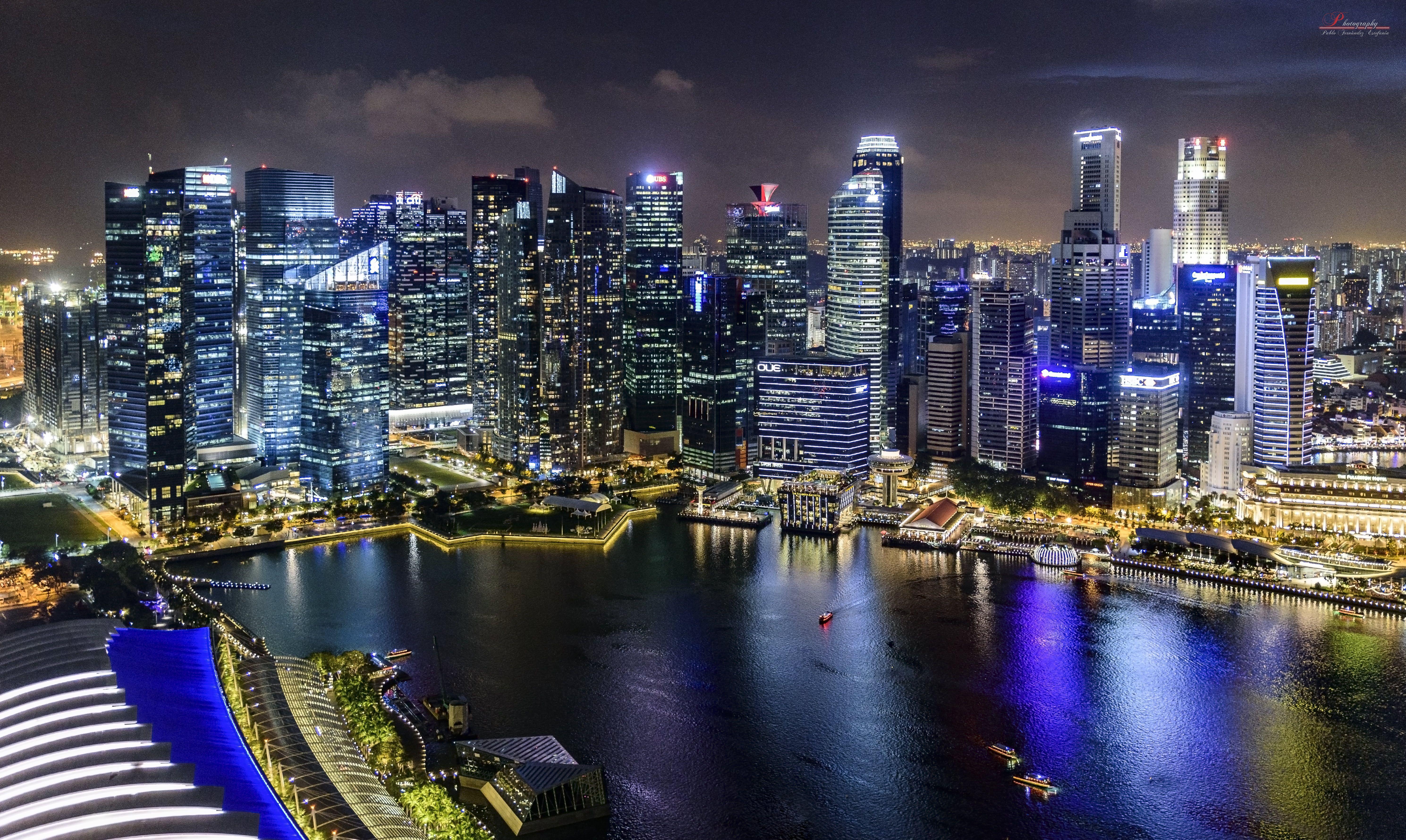 Singapore Skyline Wallpapers Top Free Singapore Skyline Backgrounds
