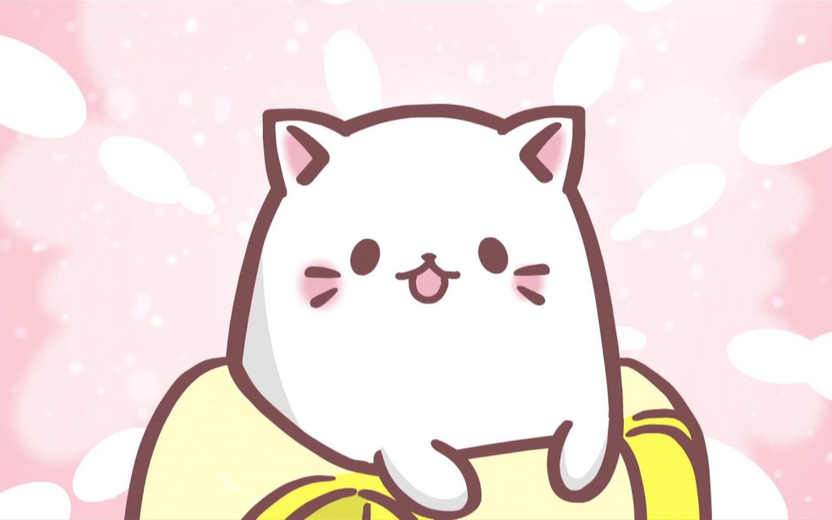 Banana Cat Wallpapers Top Free Banana Cat Backgrounds WallpaperAccess