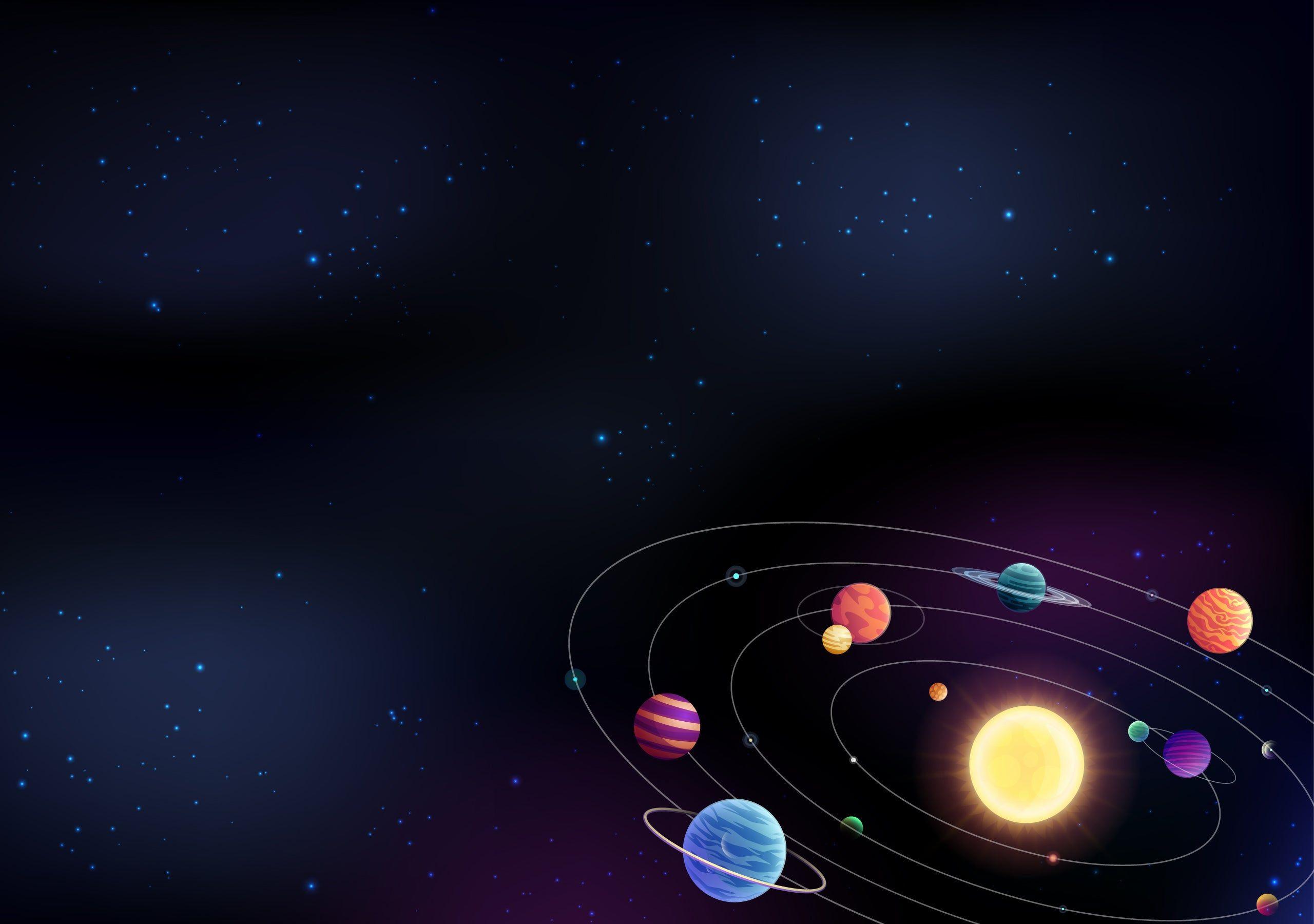 Moving Solar System Wallpapers Top Free Moving Solar System