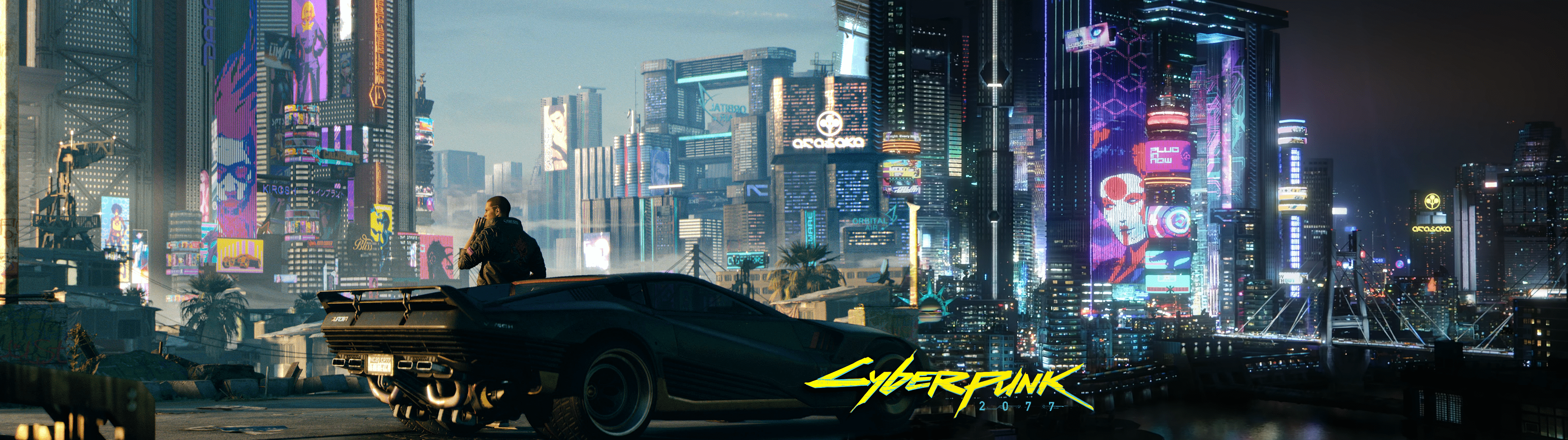 Cyberpunk Dual Monitor Wallpapers Top Free Cyberpunk Dual Monitor