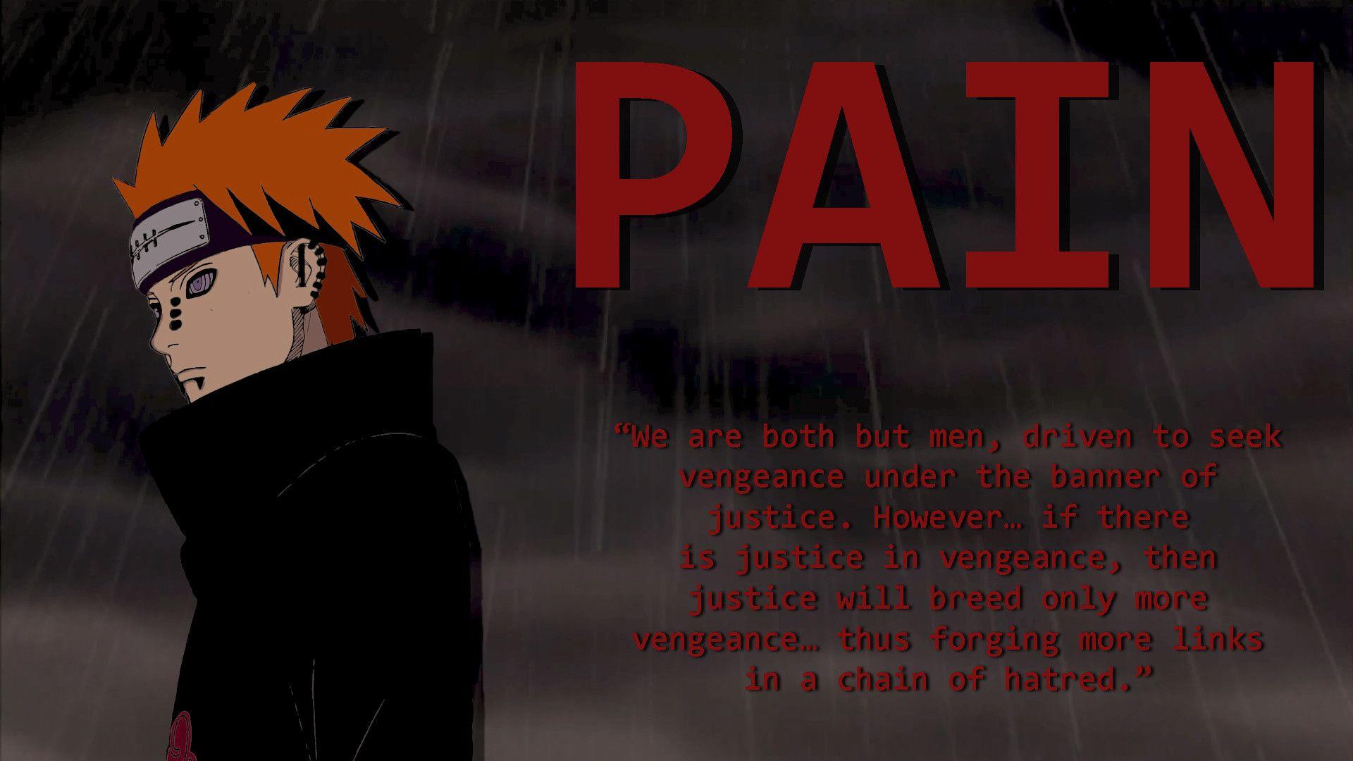 Pain Naruto Quotes Wallpapers Top Free Pain Naruto Quotes Backgrounds