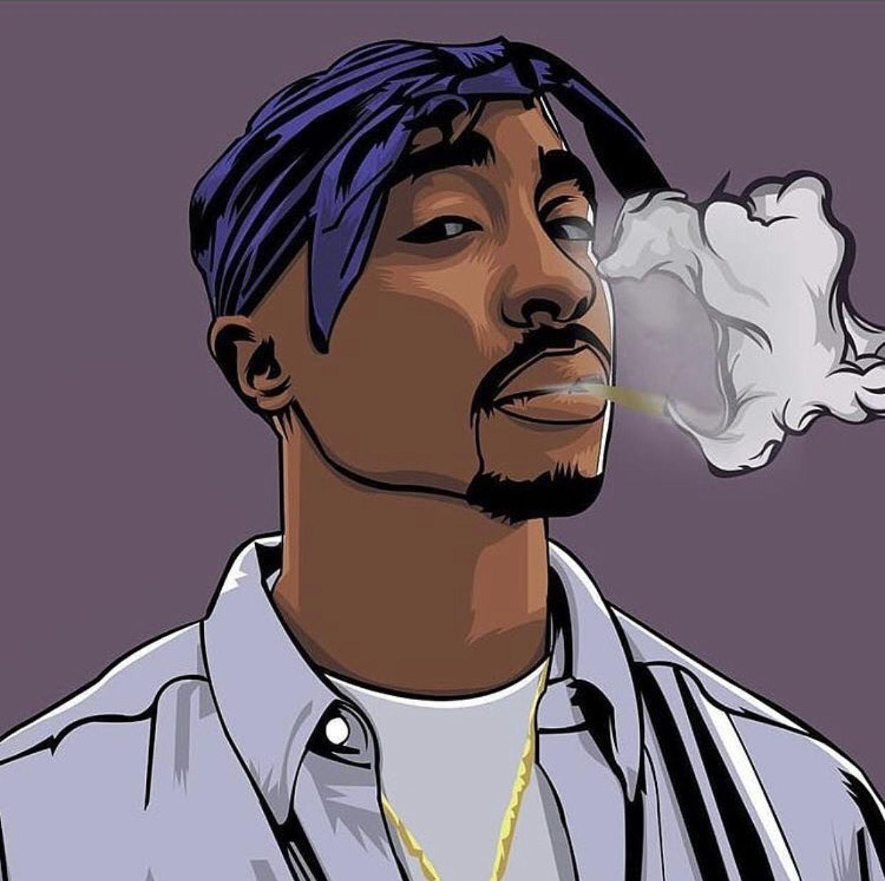 2Pac Cartoon Wallpapers Top Free 2Pac Cartoon Backgrounds WallpaperAccess