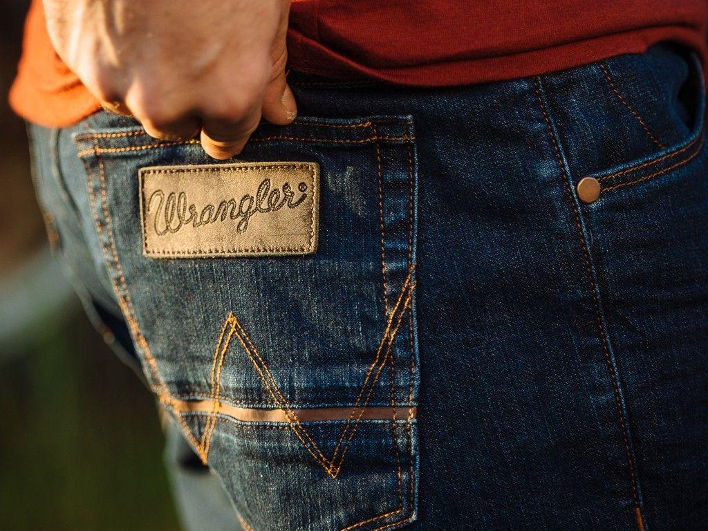 Top 35+ imagen wrangler jeans logo Abzlocal.mx