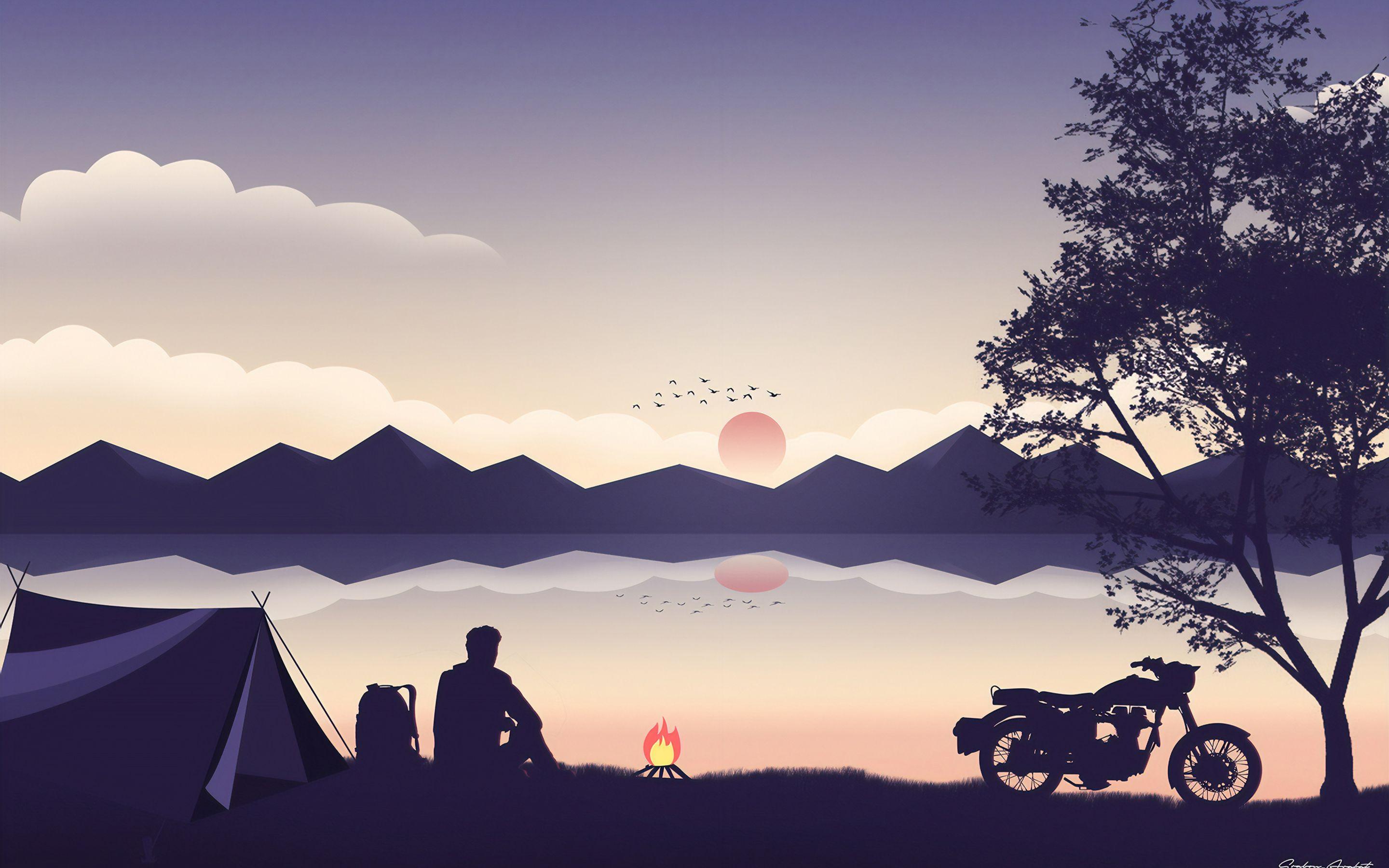 Camping 4K Wallpapers Top Free Camping 4K Backgrounds WallpaperAccess