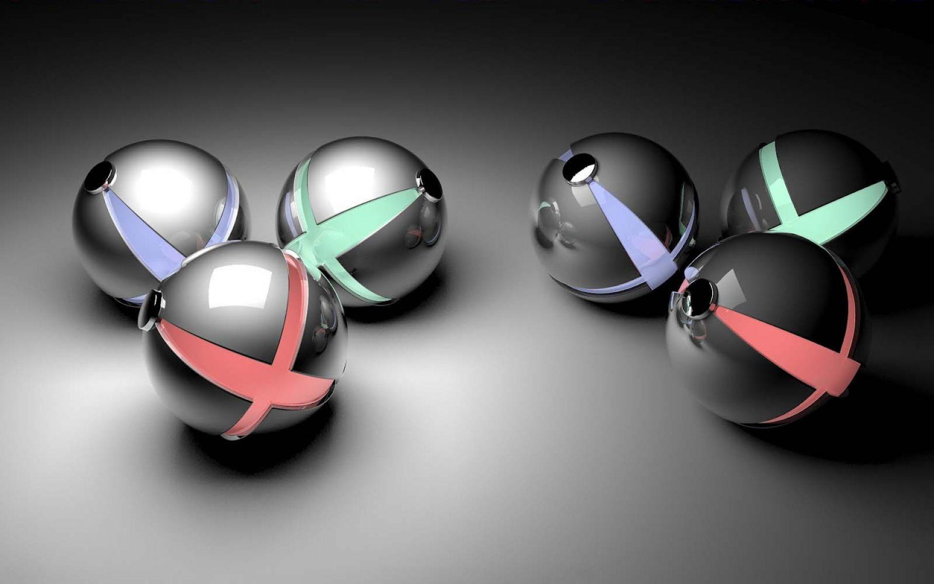 3D Balls Wallpapers Top Free 3D Balls Backgrounds WallpaperAccess