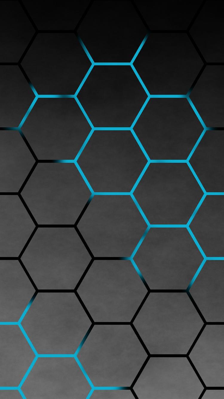 Hexagon iPhone Wallpapers Top Free Hexagon iPhone Backgrounds WallpaperAccess