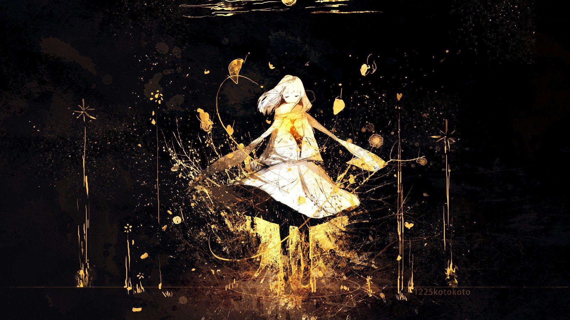 Gold Anime Wallpapers Top Free Gold Anime Backgrounds WallpaperAccess