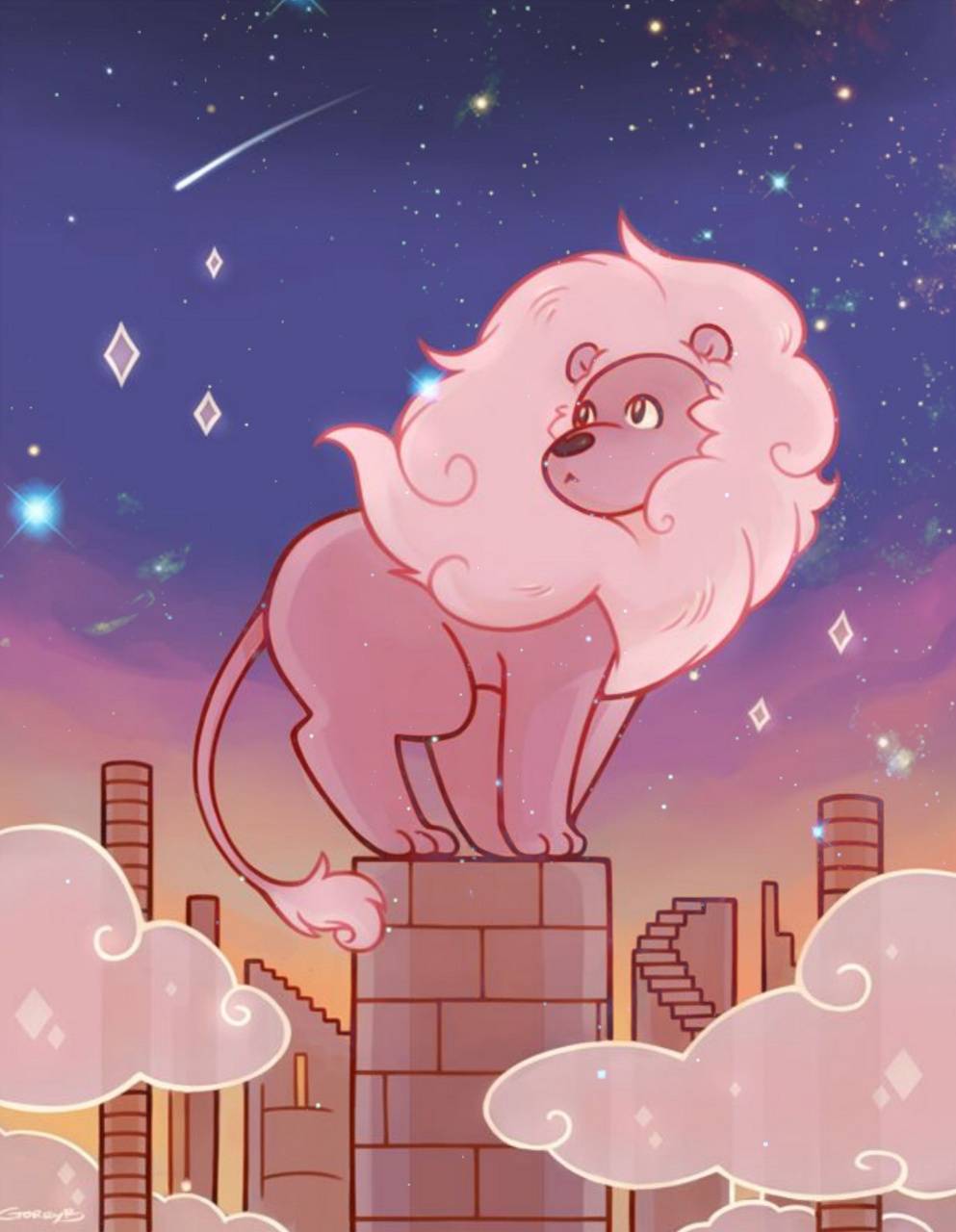 Steven Universe Lion Wallpapers Top Free Steven Universe Lion