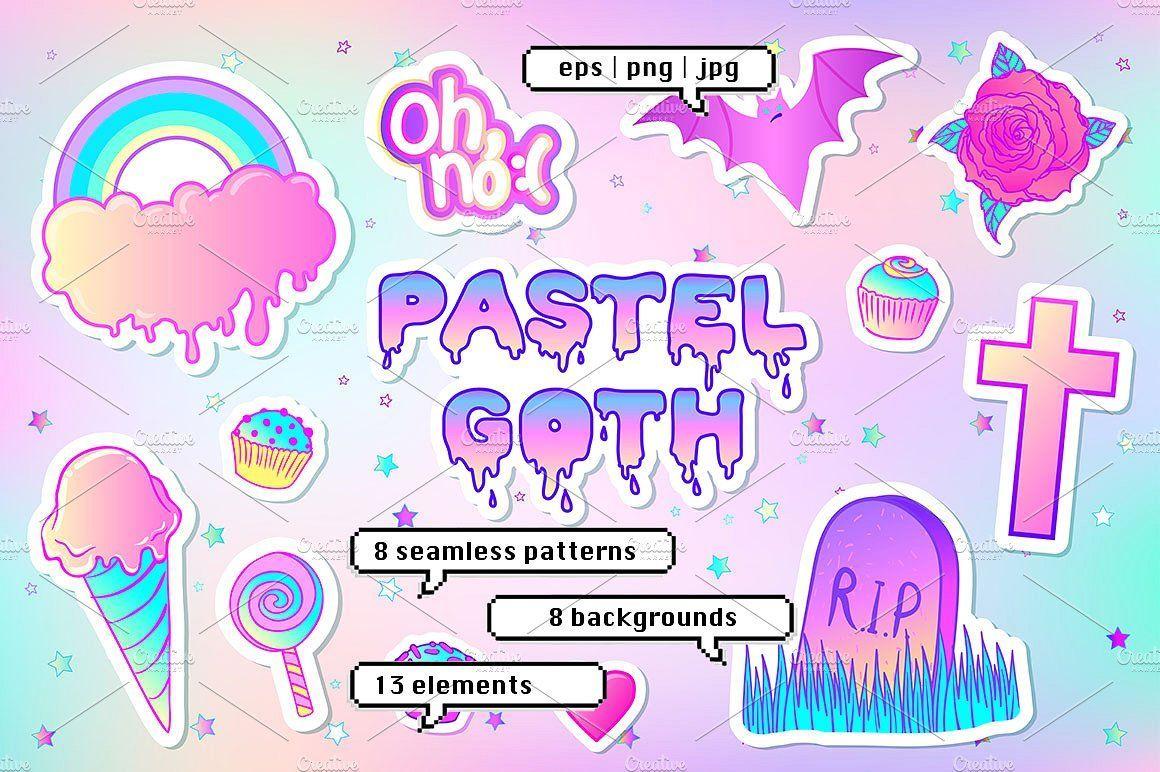 Pastel Goth Wallpapers Top Free Pastel Goth Backgrounds WallpaperAccess