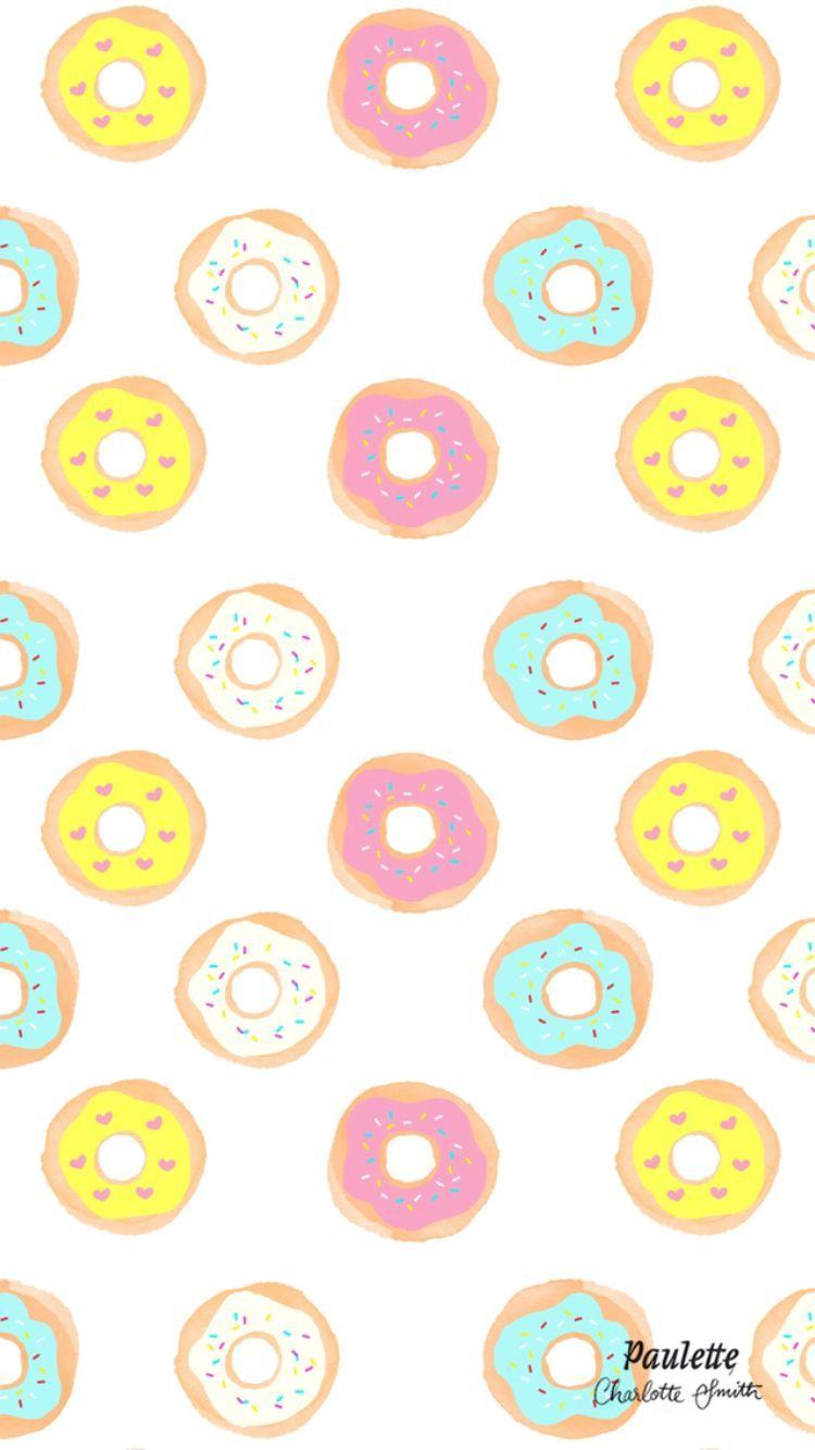 Cute Donuts iPhone Wallpapers Top Free Cute Donuts iPhone Backgrounds