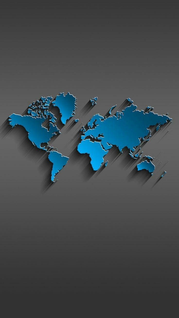 World Map iPhone Wallpapers Top Free World Map iPhone Backgrounds