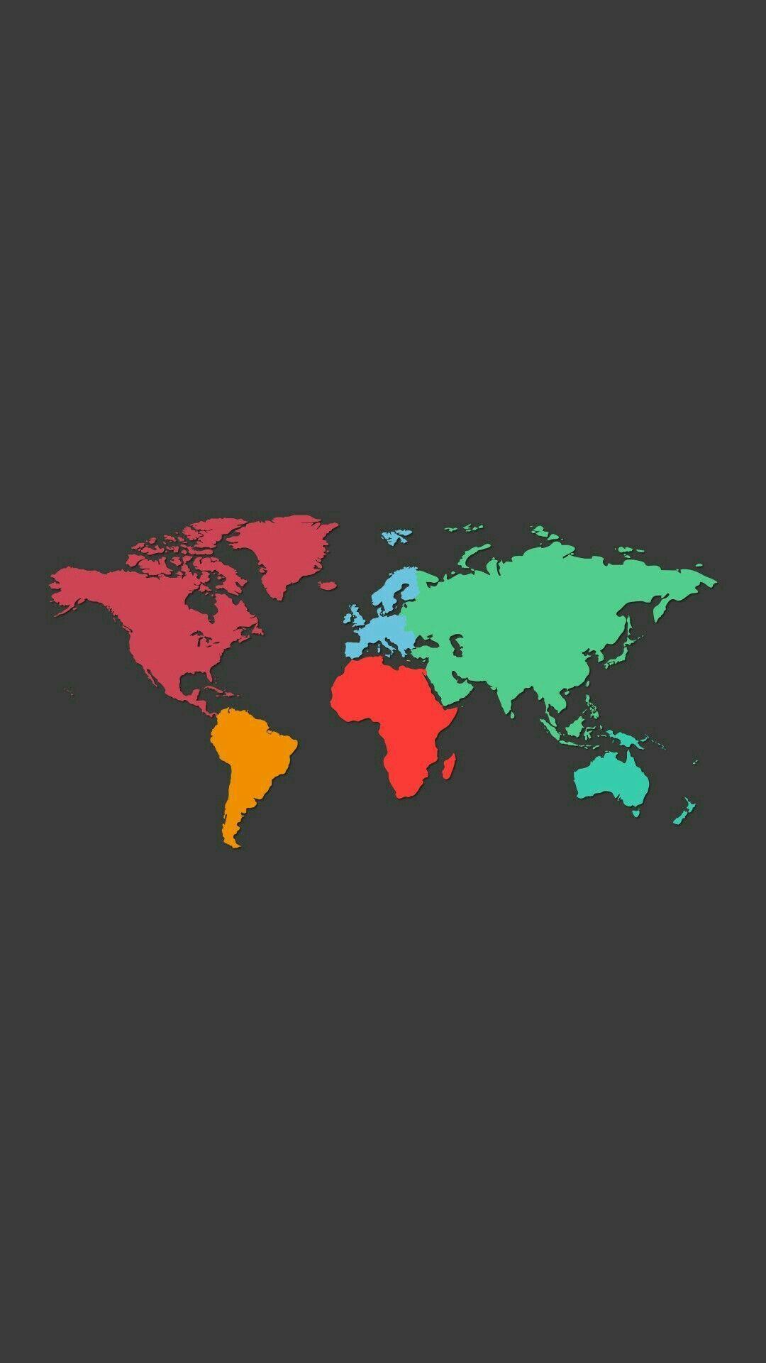 World Map iPhone Wallpapers Top Free World Map iPhone Backgrounds