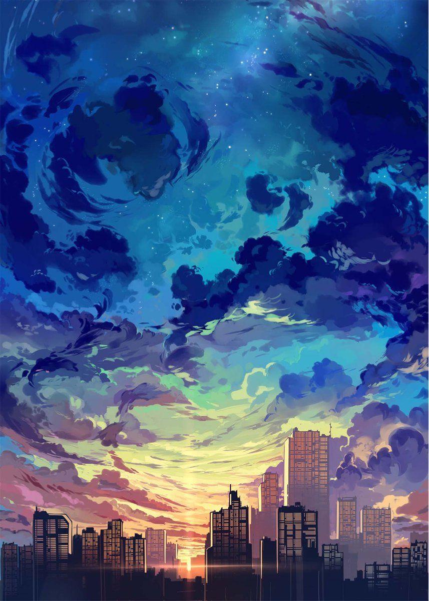 Aesthetic Sky City Wallpapers Top Free Aesthetic Sky City Backgrounds
