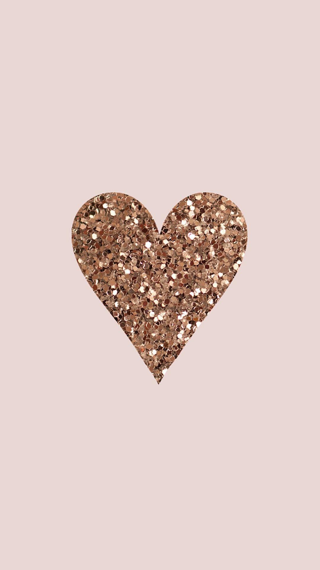 Rose Gold Heart Rose Gold Girly Lock Screen Wallpapers Ivory Pirate